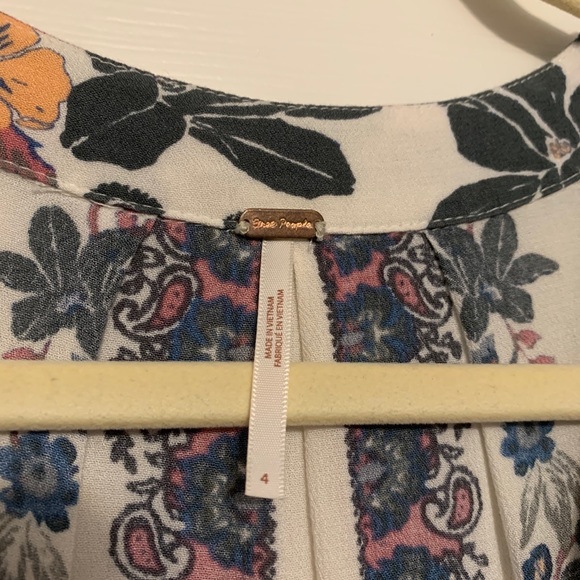 Free People Floral Tunic Top - Picture 6 of 9